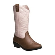 Kensie Girl Little Kids  Cowgirl Boots - Pink/Brown, 11