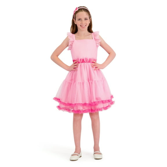 Kensie Girl Valentines Day Dress with Heart Headband, Sizes 4-12