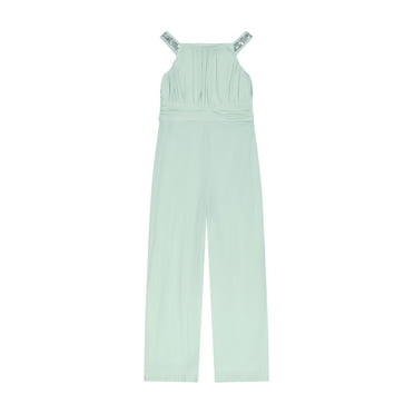 Kensie Girl Pleated Mesh Jumpsuit, Sizes 4-16