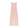 thumbnail image 1 of Kensie Girl Pleated Wide Leg Jumpsuit, Sizes 4-16, 1 of 5