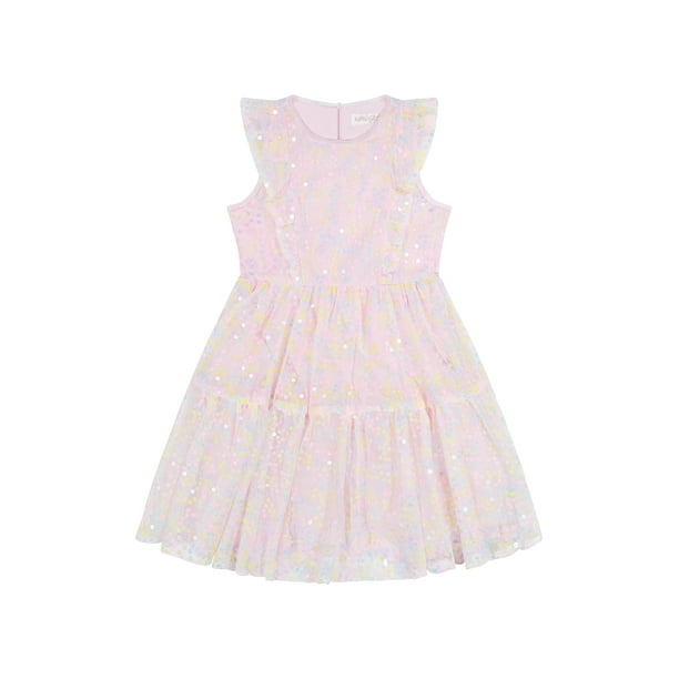 Kensie Girl Sequin Ruffle Special Occasion Dress, Sizes 4-16 - Walmart Business Supplies Kensie Girl Sequin Ruffle Special Occasion Dress, Sizes 4-16 - Walmart Business Supplies