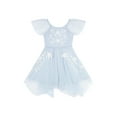 thumbnail image 1 of Kensie Girl Short Sleeve Embroidered Mesh Special Occasion Dress, Sizes 4-16, 1 of 7