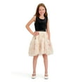 thumbnail image 1 of Kensie Girl Sleeveless Velvet High Low Dress, Sizes 4-16, 1 of 4