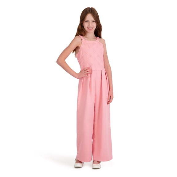 Kensie Girl Sleeveless Floral Soutache Jumpsuit, Sizes 4-16