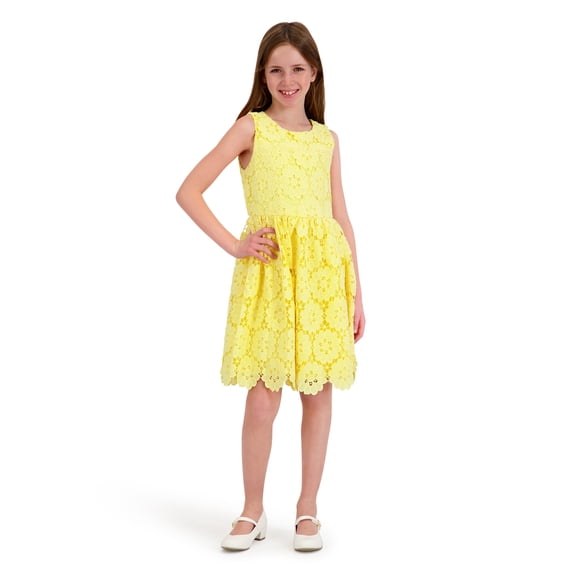 Kensie Girl Sleeveless Lace Fit and Flare Dress, Sizes 4-16