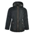 thumbnail image 1 of Kensie Girl Girls' Sherpa Jacket - black, 6x (Little Girls), 1 of 5