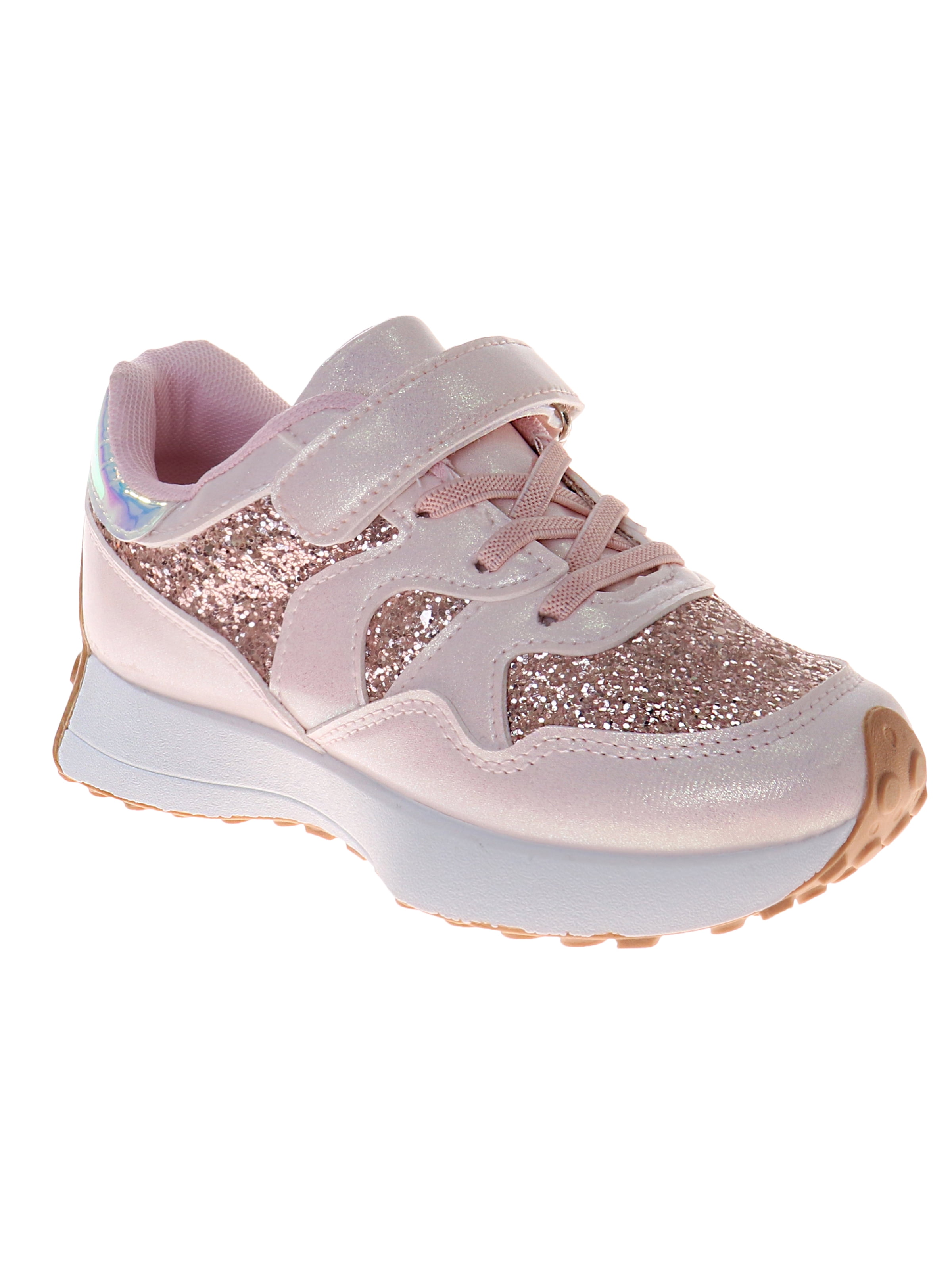 Kensie Girl Low Top Hook and Loop Closure Sneakers, Sizes 12-4
