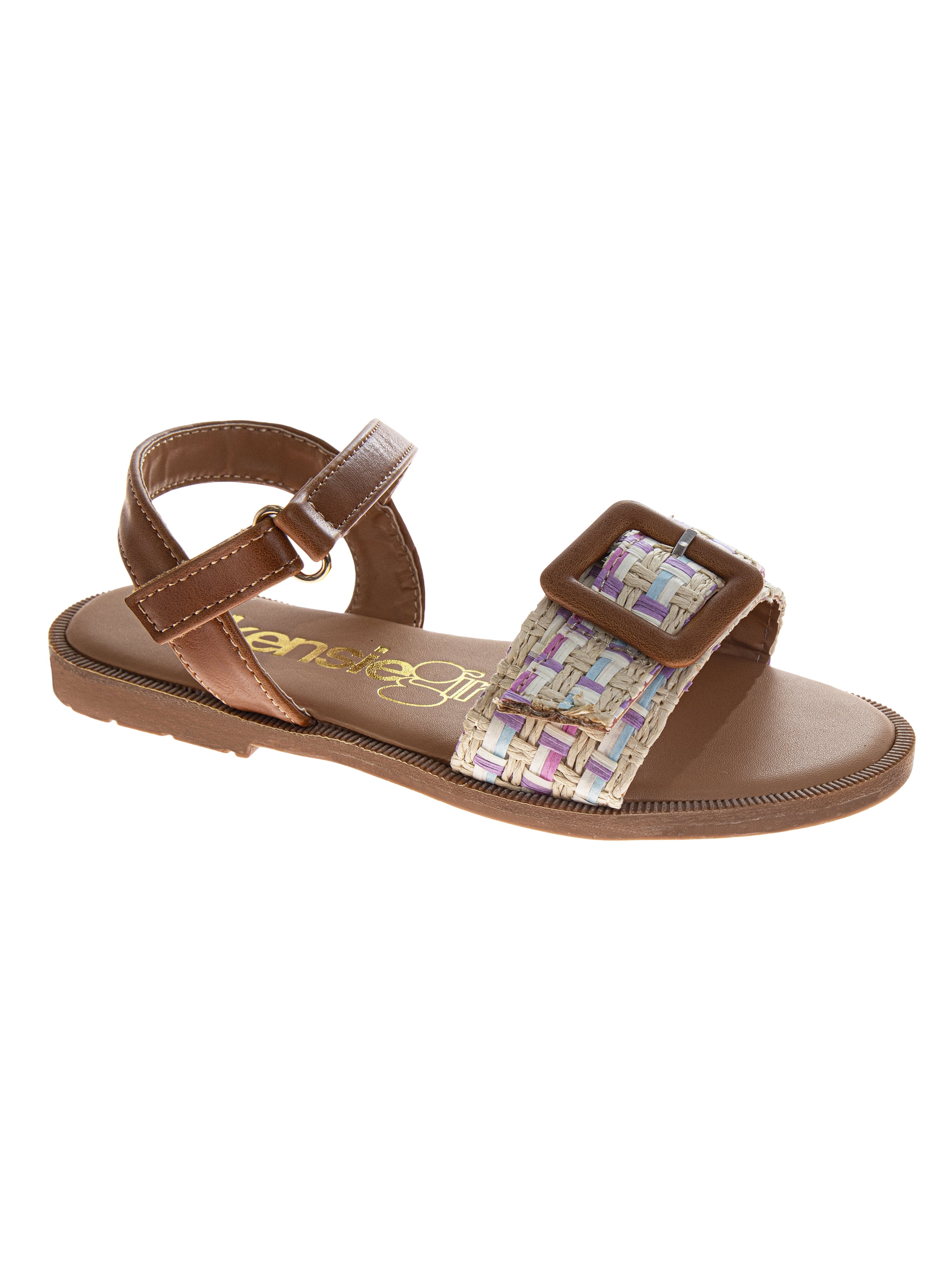 Kensie Girl Toddler Girls Multi Woven Sandals