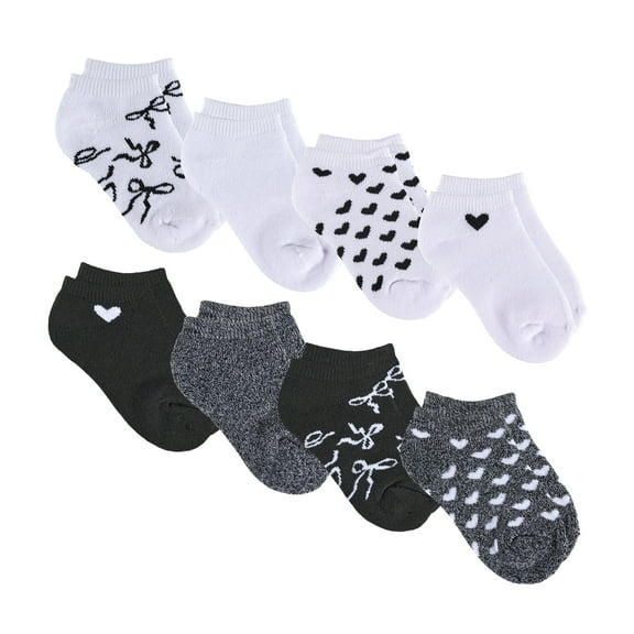 Kensie Girls Full Cushion Low Cut Sock (8-Pack) – Bow