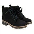 thumbnail image 1 of Kensie Kasha Ladies' Size 8 Lace Up Boot, Black, New ships without Box, 1 of 5