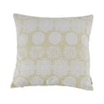 thumbnail image 1 of Kensie LADPL=48 /4391 Decorative Throw Pillow Cushion Cover Case - Floral Leaf Lace - 20"W x 20"L - Lime Green, 1 of 1