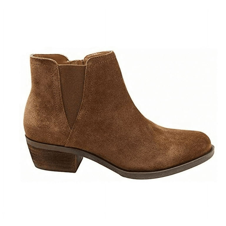 Kensie ladies leather short cheap boot