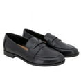 thumbnail image 1 of Kensie Ladies' Size 8 Penny Loafers Shoe, Black, 1 of 4