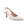 thumbnail image 1 of Kensie Olympia Grommet Bow Slingback Kitten Heel, 1 of 5