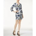 thumbnail image 1 of Kensie Printed Kimono Dress Blue XS, 1 of 1