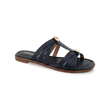 Kensie Women's Rallow Shell Strappy Slide Sandal
