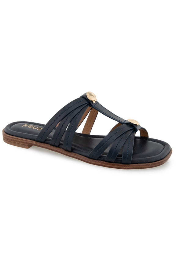 Women's Rallow Shell Strappy Slide Sandal