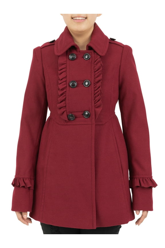 Women's Ruffle Coat