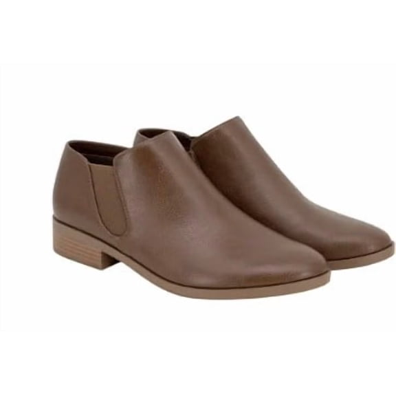 Kensie Women's Sammy Short Boot Brown 6 M