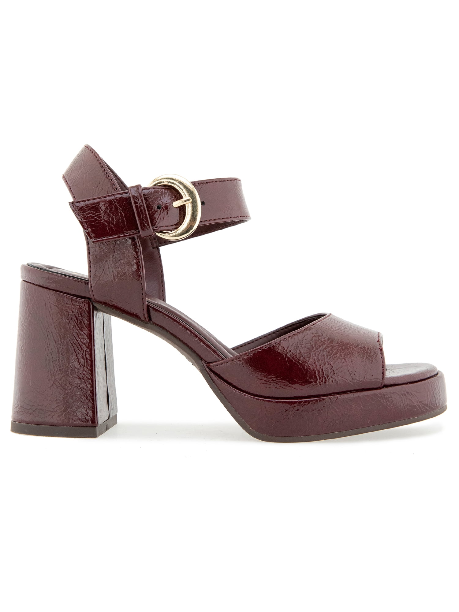 Kensie Women's Theresa Block Heel Platform Sandal