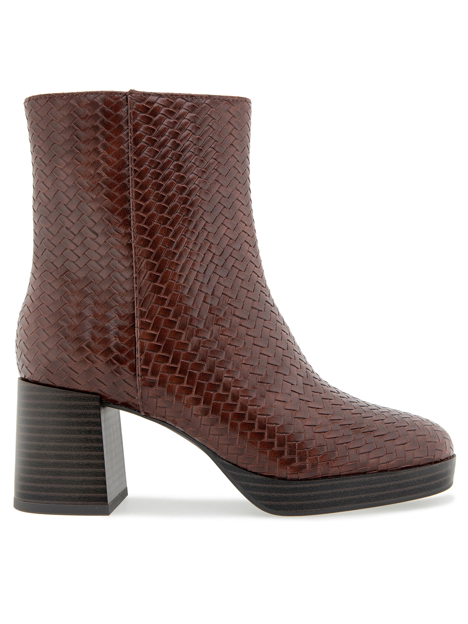 Kensie Women's Tonya Block Heel Ankle Bootie