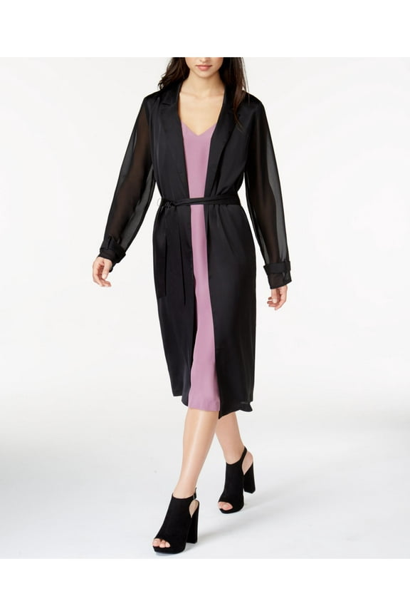 Womens 1597 Black Belted Blazer Jacket, Black, Small