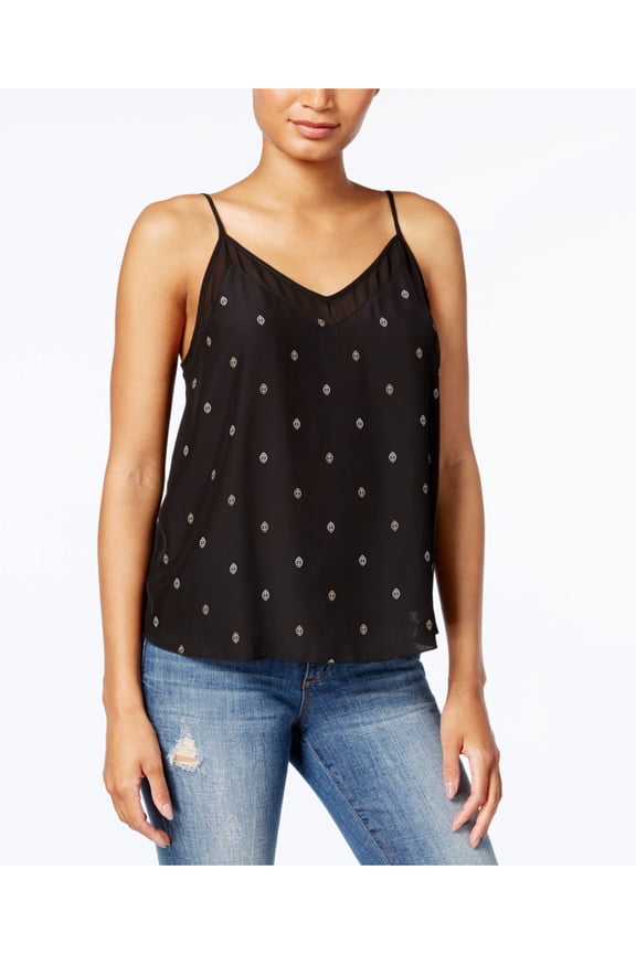 Womens All Seeing Eye Tank Top, Black, X-Large