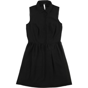 Robe Noire Kensie Ceinturée - Taille S, Polyester, Occasion Comme Neuf