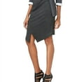 thumbnail image 1 of KENSIE Womens Gray Knee Length Pencil Skirt  Size: M, 1 of 3