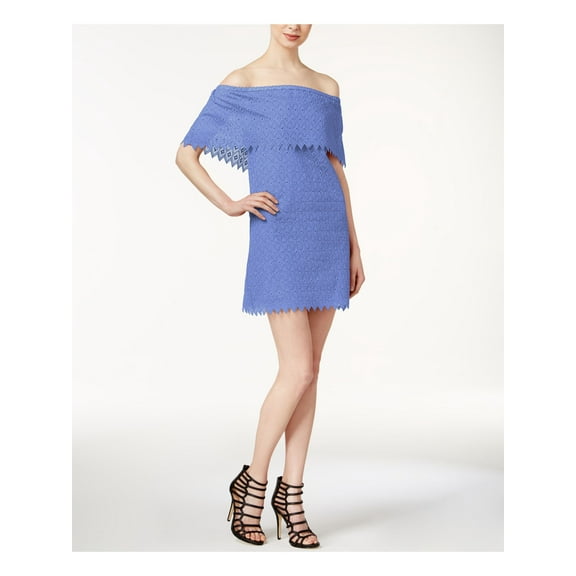 Kensie Womens Eyelet Shift Dress