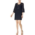thumbnail image 1 of Kensie Womens Femme Lace A-Line Dress, 1 of 2
