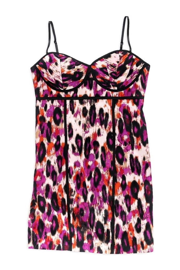 Womens IKAT Sheath Dress, Pink, Small