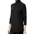 thumbnail image 1 of Kensie Womens LS Basic T-Shirt, Black, X-Small, 1 of 2
