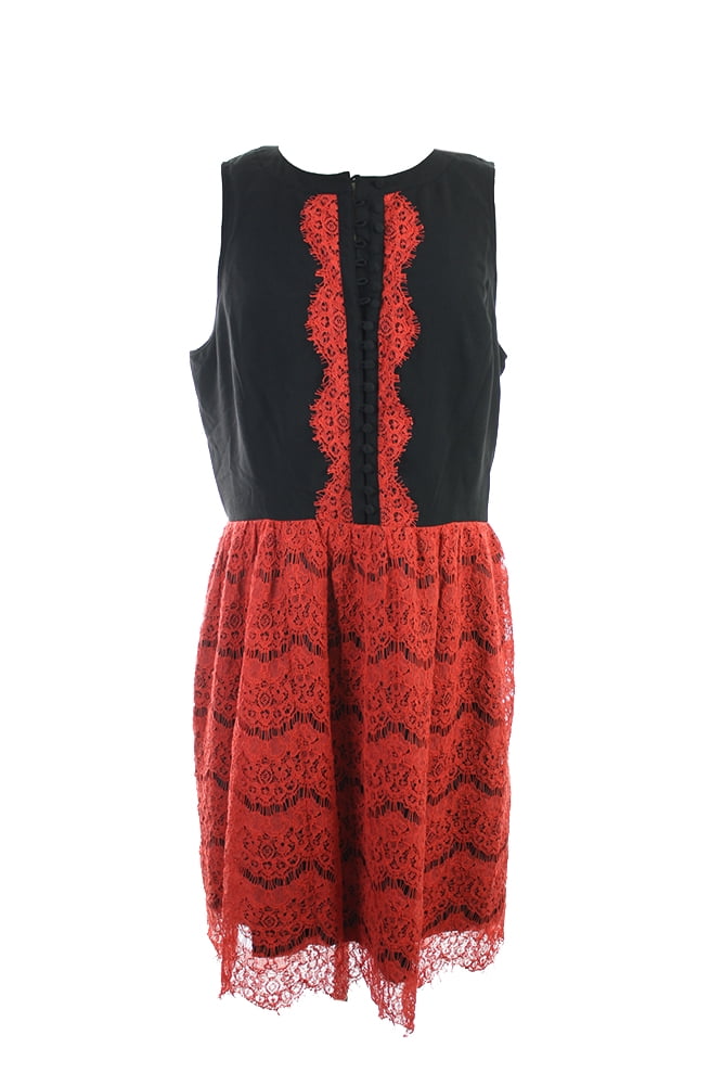 lace up little black dress Ashwood Lace Sleeve Mini Dress | Black | Womens