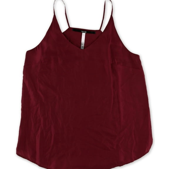 Kensie Womens Strapless Tank Top, Red, Large
