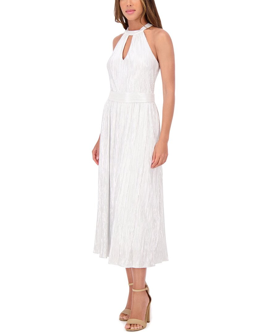 Kensie womens Foiled Pleated Woven Midi Dress, 0 - Walmart Business Supplies