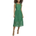 thumbnail image 1 of Kensie womens  Heavy Floral Lace Midi Dress, 0, 1 of 3