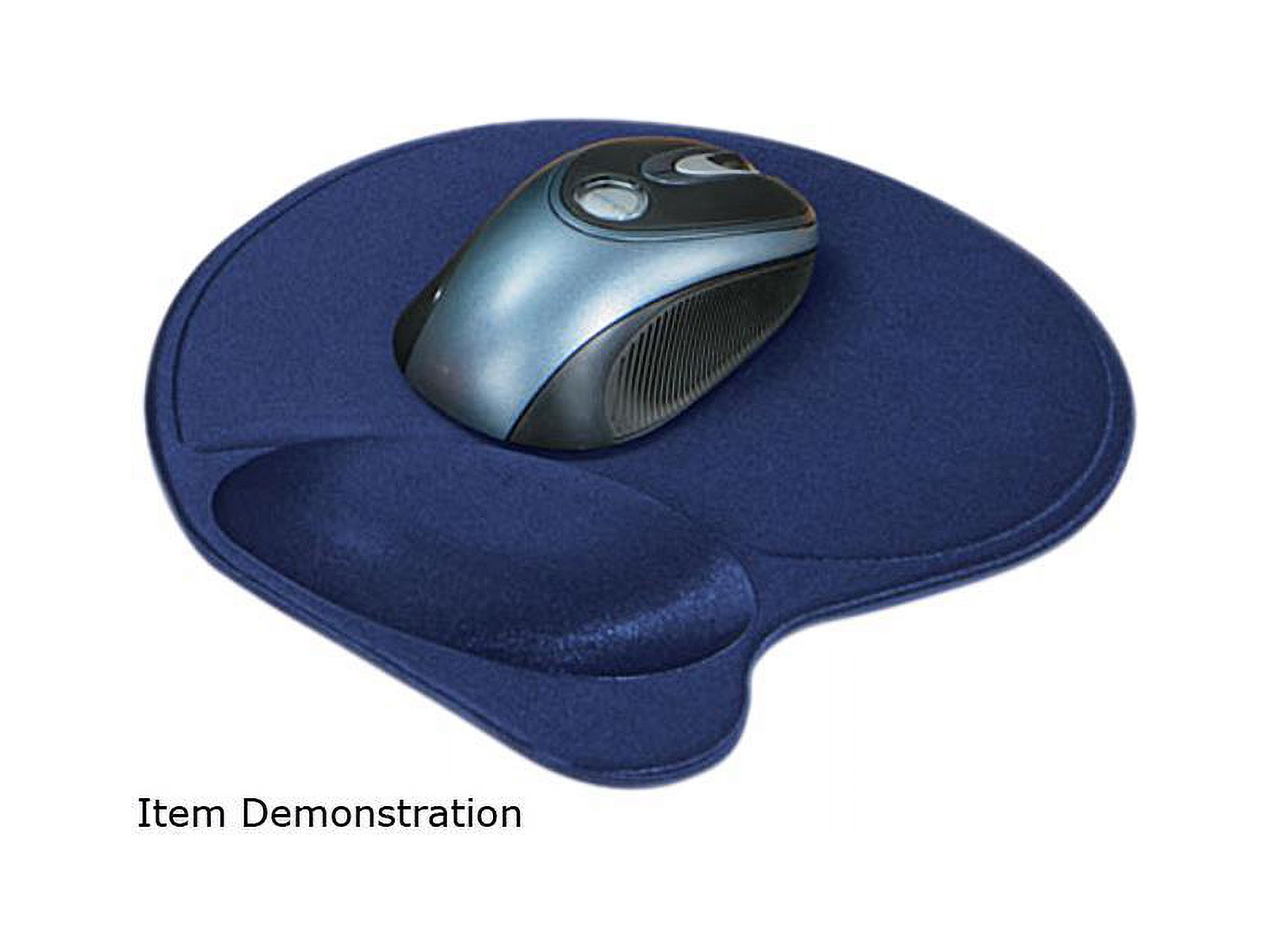 Esselte Mouse Pad Professionale Blu (22x23 Cm) - Superficie In Tessuto E Base Antiscivolo
