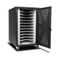 thumbnail image 1 of Kensington AC12 Security Charging Cabinet - Universal Device 4 Casters - x 16.5" Width x 23.2" Depth x 28.1" Height - Black - For 12 Devices - 1 Each, 1 of 5