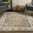 thumbnail image 1 of Kensington AKE39GI5X8 Brown, Area Rug, 1 of 5