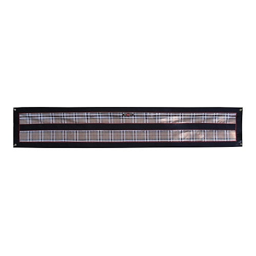 Kensington Aisle Guard w/Hardware Deluxe Black
