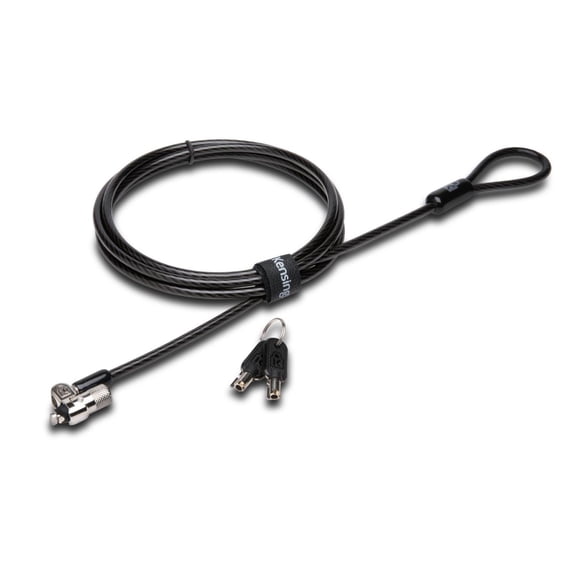 Cable Lock for HP Laptops, Lenovo, Asus, Acer, 2017 iMac & Other Devices - NEW Smaller Pivoting Lock head (K65035AM), T-Bar Locking Technology attaches to laptops,.., By Kensington