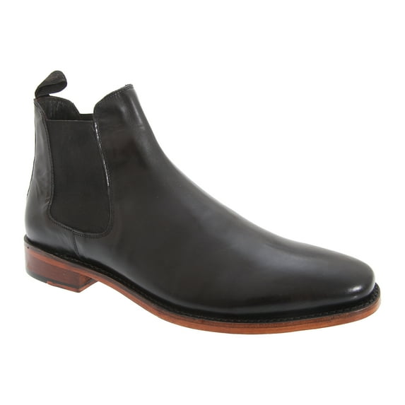 Kensington Classics Mens Twin Gusset All Leather Chelsea Boots