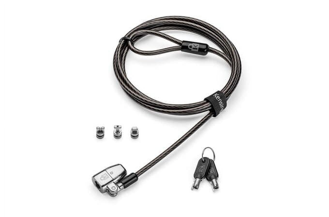 Kensington ClickSafe 2.0 Universal Keyed Laptop Lock - Black