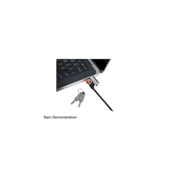 Kensington ClickSafe Keyed Laptop Lock for Wedge-Shaped Lock Slot