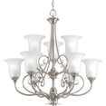 thumbnail image 1 of Kensington Collection Nine-Light, Two-Tier Chandelier, 1 of 7