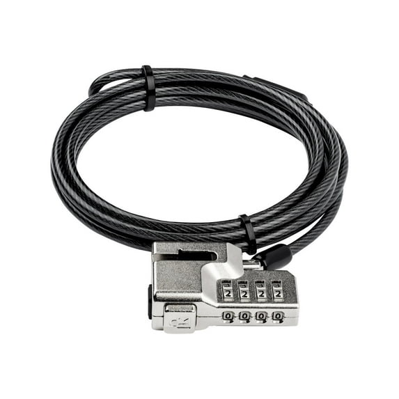 Kensington Combination Lock - Security cable lock - 6 ft - for Microsoft Surface Go, Go 2, Pro (Mid 2017), Pro 4, Pro 6, Pro 7