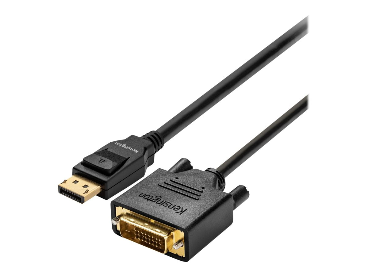 Kensington Computer K33023WW 6 ft. Displayport 1.1 Male to Dvi-D Male Passive Cable