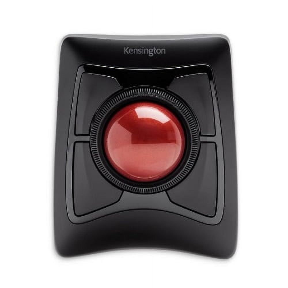 Kensington Expert Mouse Trackball - Optical - Wireless - Bluetooth/radio Frequency - Black - Usb - Trackball (k72359ww) - image 1 of 87