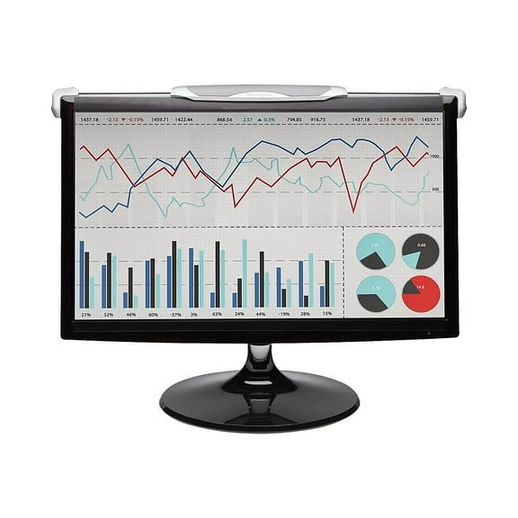 Kensington FS240 Snap2 Privacy Screen for 22-Inch to 24-Inch Widescreen 16:10 and 16:9 Monitors (K55315WW),Black
